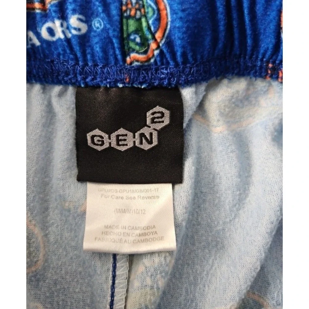 Gen2 Florida Gators Youth Medium 10/12 Blue Pajama Pants Lounge Sleepwear NCAA